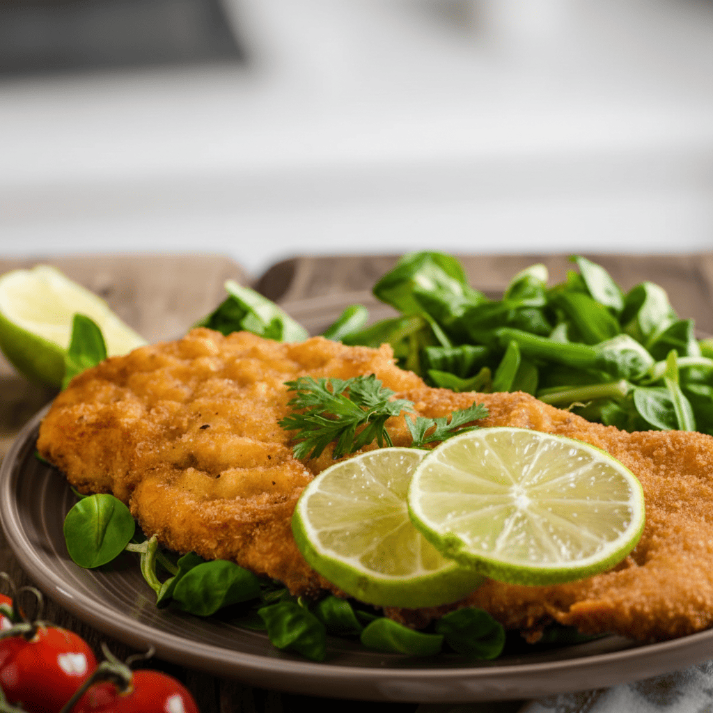 Saftiges Schweineschnitzel